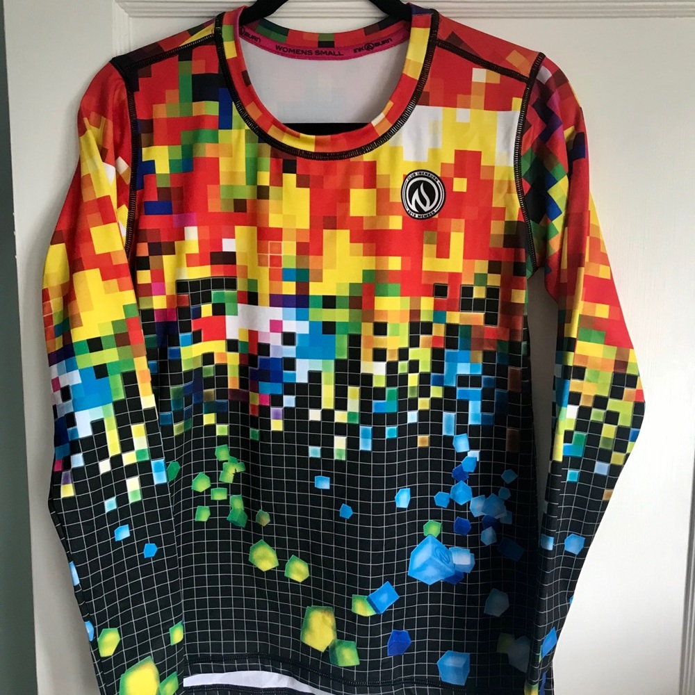 INKnBURN Club INB Pixel Pullover with Thumb Holes